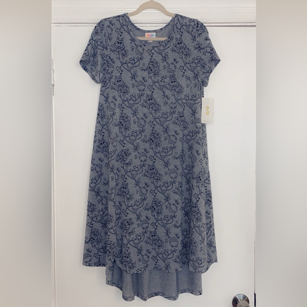 New Small LulaRoe Disney Carly Dress